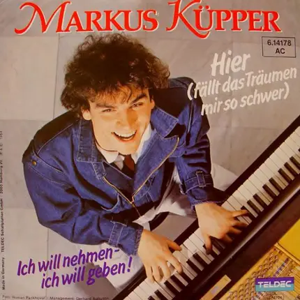 Markus Küpper - Hier (fällt Das Träumen Mir So Schwer)