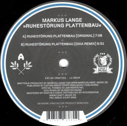 Markus Lange - Ruhestörung Plattenbau