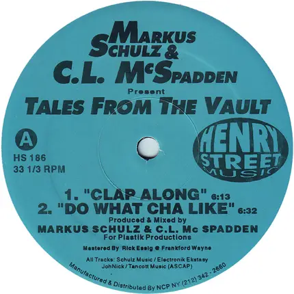 Markus Schulz & C.L. McSpadden - Tales From The Vault