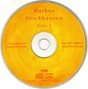 CD - Markus Stockhausen - Solo I
