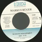 7inch Vinyl Single - Markus Rüger - Es Könnte Lebenslänglich Sein