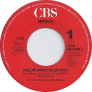 7inch Vinyl Single - Markus - Irgendwann, Irgendwo