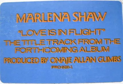 Marlena Shaw - Love Is in Flight