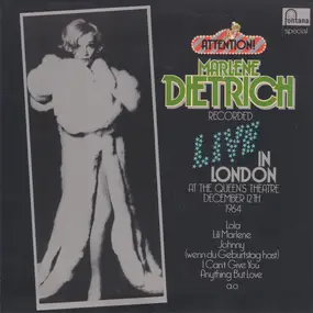 Marlene Dietrich - Live In London