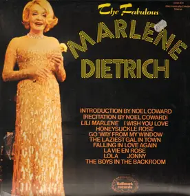 Marlene Dietrich - The Fabulous Marlene Dietrich