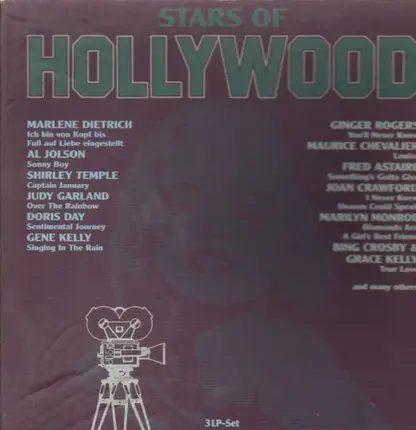 Marlene Dietrich, Marilyn Monroe, Judy Garland - Stars Of Hollywood