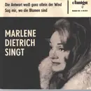 7inch Vinyl Single - Marlene Dietrich - Marlene Dietrich Singt