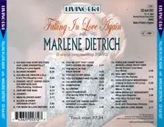 CD - Marlene Dietrich - Falling In Love Again With Marlene Dietrich