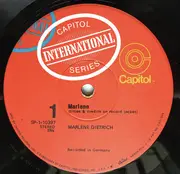 LP - Marlene Dietrich - Songs In German By The Inimitable Dietrich