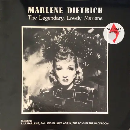 Marlene Dietrich - The Legendary, Lovely Marlene