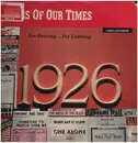 LP - Marlene Fingerle , Arthur Schutt - Songs Of Our Times - Song Hits Of 1926