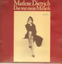 LP - Marlene Dietrich - Das War Mein Milljöh
