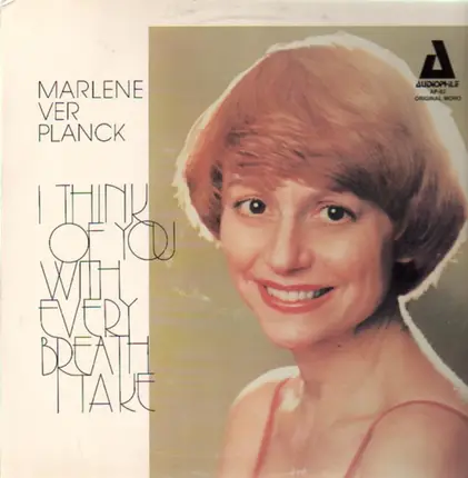 Marlene ver Planck - I Think Of You With Every Breath Make