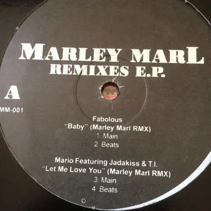 Marley Marl - Remixes E.P.