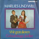 7inch Vinyl Single - Marlies Und Will - Wir Gratulieren / Geburtstags-Jodler
