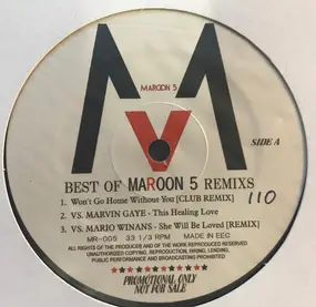 Maroon 5 - Best Of Maroon 5 Remixs