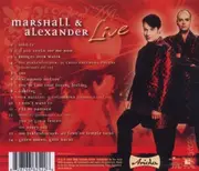 CD - Marshall & Alexander - Live (Emotional Pop) - Slipcase