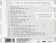 CD - Marshall & Alexander - You'Ve Lost That Lovin' Feeling