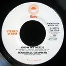7inch Vinyl Single - Marshall Chapman - Know My Needs