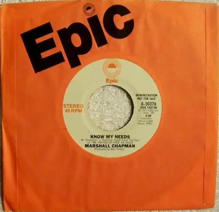 Marshall Chapman - Know My Needs