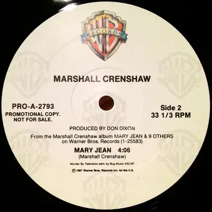 Marshall Crenshaw - Mary Jean