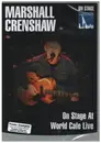 DVD - Marshall Crenshaw - On Stage At World Cafe Live - Still Sealed