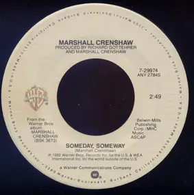 Marshall Crenshaw - Someday, Someway