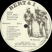 LP - Marshall Dodge , Robert Bryan - More Bert And I