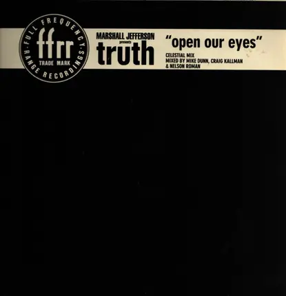Marshall Jefferson Presents Truth - Open Our Eyes