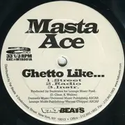 12inch Vinyl Single - Masta Ace - Ghetto Like... / The Outcome