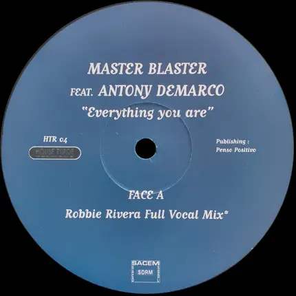 Master Blaster Feat. Antony Demarco - Everything You Are