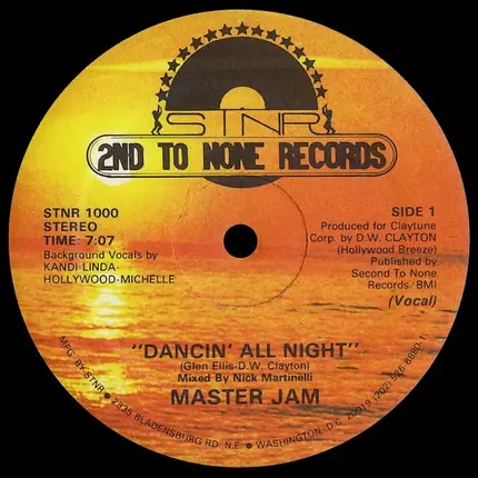 Master Jam - Dancin' All Night