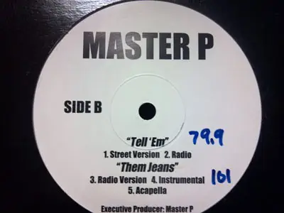 Master P - Represent / Tell 'Em / Them Jeans