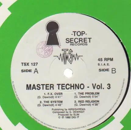 Master Techno - Volume 3