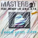 12inch Vinyl Single - Masterboy - I Need Your Love