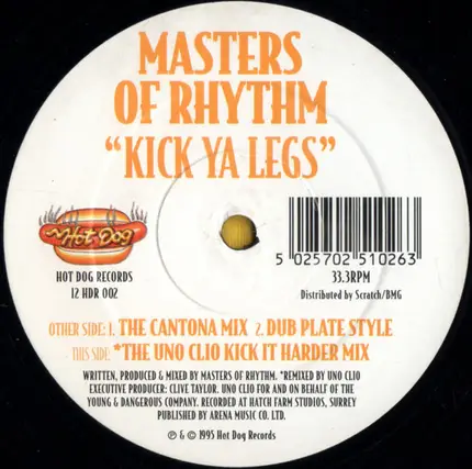Masters Of Rhythm - Kick Ya Legs