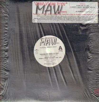 Masters At Work, Xaviera Gold - Gonna Get Back To You