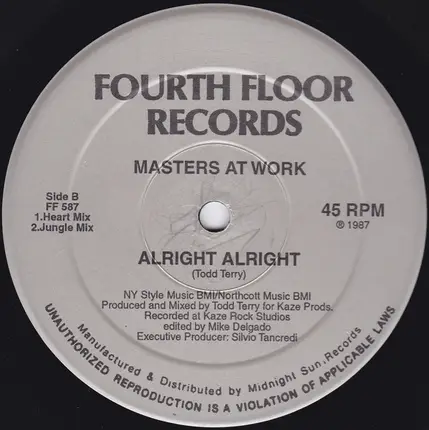 Masters At Work - Alright Alright