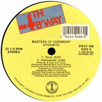 Masters Of Ceremony - Dynamite