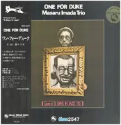LP - Masaru Imada Trio - One For Duke - OBI