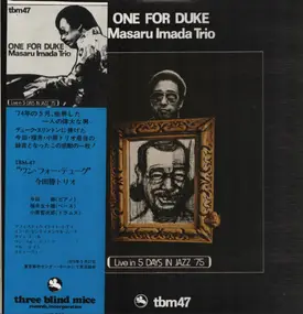 Masaru Imada Trio - One For Duke
