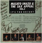 LP - Masato Imazu & The Sax Appeal - It's Too Bright - signed