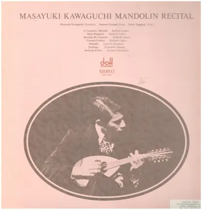Masayuki Kawaguchi - Mandolin Recital