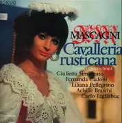 LP - Mascagni - Cavalleria rusticana - Grosser Querschnitt italienisch gesungen