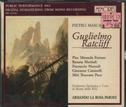 Mascagni - Guglielmo Ratcliff