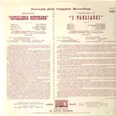 LP - Mascagni / Leoncavallo - Cavalleria Rusticana / I Pagliacci (Renato Cellini)