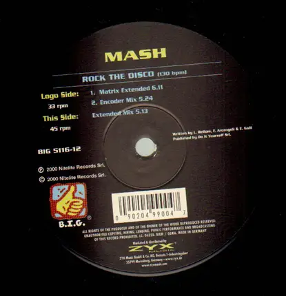 Mash - Rock the Disco