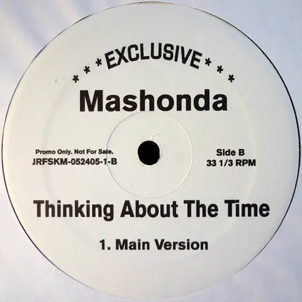 Mashonda - Thinking About The Time