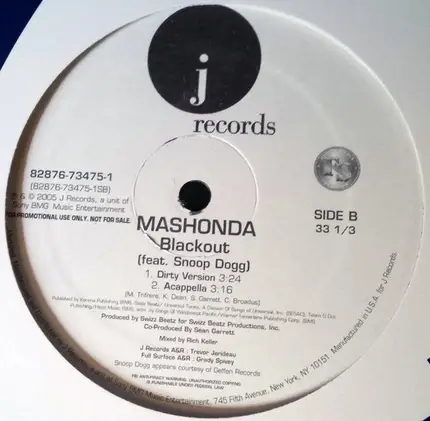 Mashonda feat Snoop Dog - Blackout