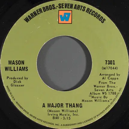 Mason Williams - A Major Thang